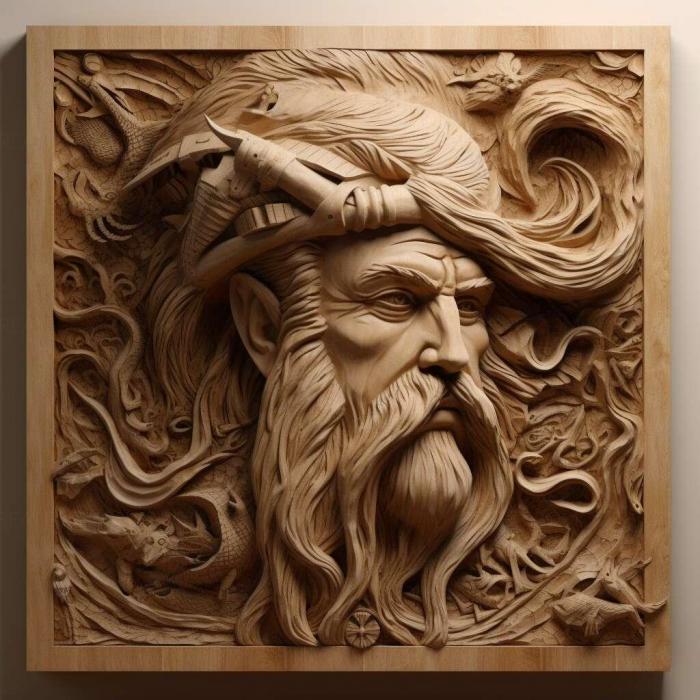 نموذج ثلاثي الأبعاد لآلة CNC 3D Art 